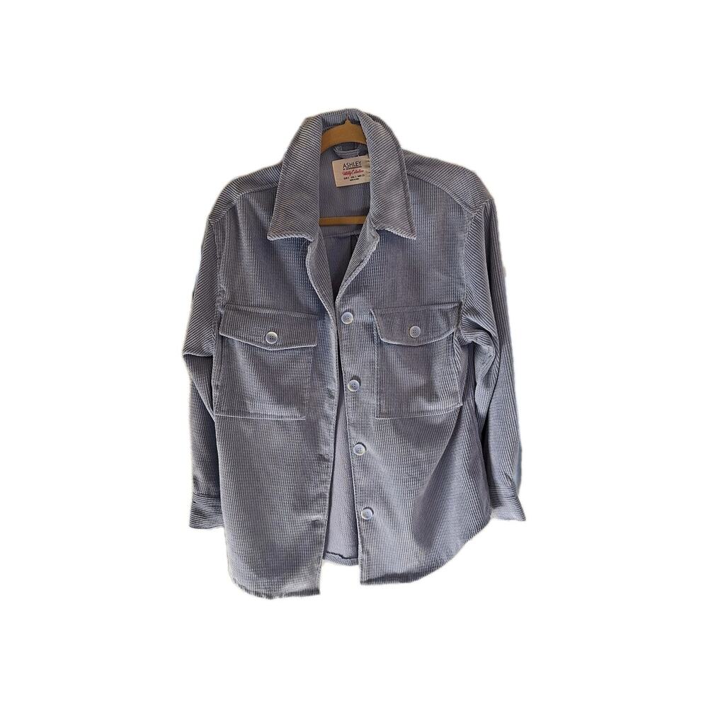 Ashley By 26 International Size L Button Up Women's Shacket